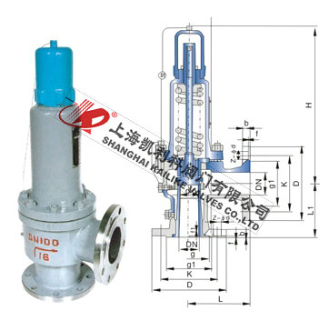 A41H、A41Y彈簧微啟封閉式安全閥
